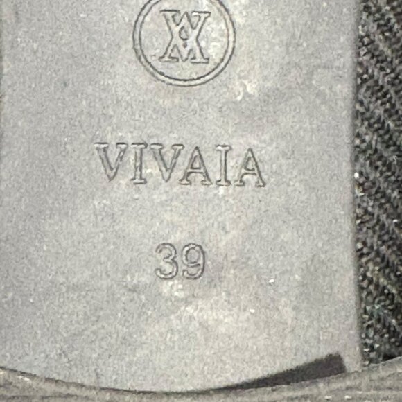 Vivaia Square-Toe Chunky Heels Melody Pro Black Size 8 - Picture 8 of 9